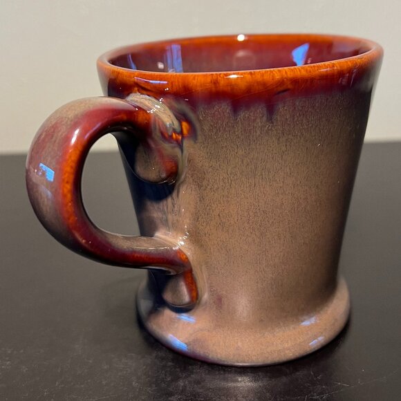 Vintage JCPenney Footed Drip Glaze Stoneware  Mug ~ Hygge ~ JC Penney - Picture 5 of 13